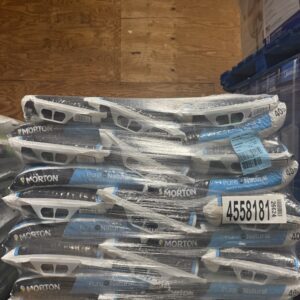 Morton salt pure and natural water softener, 44lbs x 56 bags per pallet